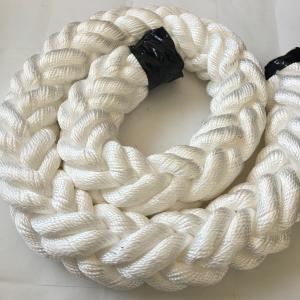 Wholesale 100% High Tenacity UV Resistance 40mm 8 12 Strand Dacron Polyester Multifilament Marine Mooring Rope from china suppliers