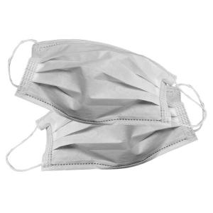 Wholesale White Nonwoven Disposable 3 Ply Face Mask For Cleanroom from china suppliers