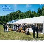 Custom15x30m White Outdoor Party Marquee Tents Big Wedding Tents For 200 300 500