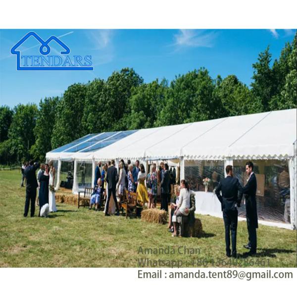 Custom15x30m White Outdoor Party Marquee Tents Big Wedding Tents For 200 300 500