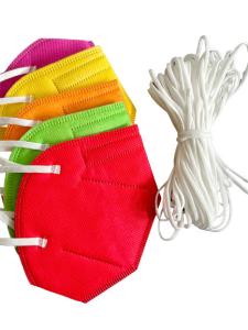 Wholesale 3.5MM 5MM White Earloop Elastic Cord Rope For Colour Masks from china suppliers