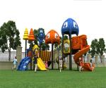 Alien Themed Kids Plastic Playground Equipment Static Resistant Skid Resistant