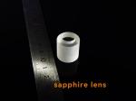 C plane polished Sapphire Optical Windows Cylinder Rod Lens