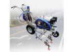 Blue Airless Hydraulic Motor Road Line Marking Machine