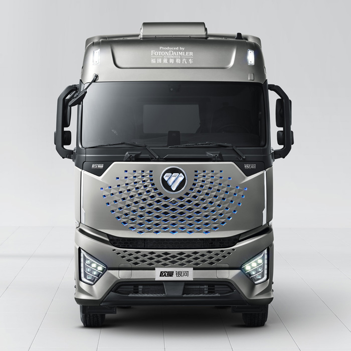 Foton Auman Galaxy AMT Tractor 12 AMT Gear Diesel 2 Seats 6x4 6x2 Euro Six Tractor with Camera and ZF8118 Steering System