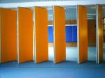 Aluminium Frame Restaurant Movable Partition Walls , Multi Color Soundproof