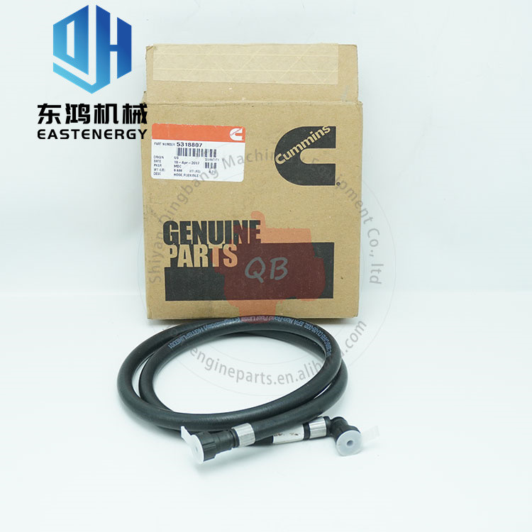 Brand New Excavator Diesel 4BT3.9 Engine Oil Pipe 5318807 For 120-6
