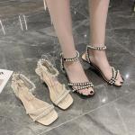 Spring Summer Womens Pump Heels With Leather Lining Fashionable