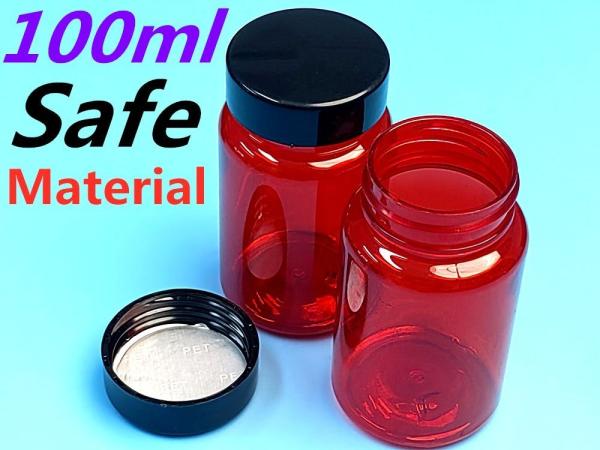 100cc 150cc PET Plastic Capsule Bottle Medicine Pill Vitamin tablet Bottle