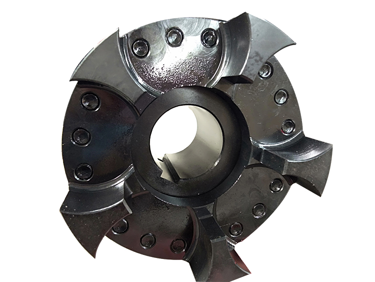 Torsionally Flexible Mechanical Coupling Double Flange LMS Same Type Of Rotex AFN