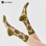 Custom Summer Wear Fashionable Crystal Socks Women'S Glass Silk Tide Socks