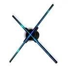 Indoor 65cm Four Blades 3D Holographic Display Hologram Fan with High Resolution
