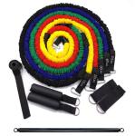 Yoga Pilates Sticks Tension Ropes Push-Pull Rods Multi Functional Fitness Sticks