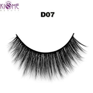 Wholesale Natural Round Soft Long Lasting False Eyelashes Synthetic Fiber Material from china suppliers