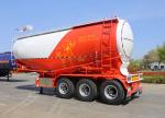 Self-dumping 30-60 CBM Bulk Cement/Fly Ash/Flour/Powder Material Transport Tank