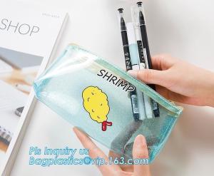 Wholesale translucent frosted plastic PVC slider zipper bag for garment packaging, vinyl slider zipper bag pvc Zip lockk bag from china suppliers