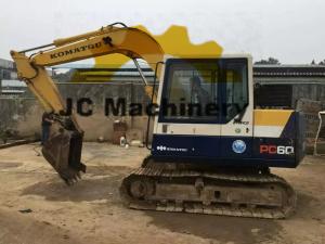 Wholesale Original Komatsu PC 60 Excavator / Used Komatsu Diggers With 0.3m³ Bucket Size from china suppliers