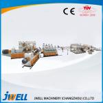 Jwell ideal substitute for wood, aluminum, composite board PVC semi- skinning