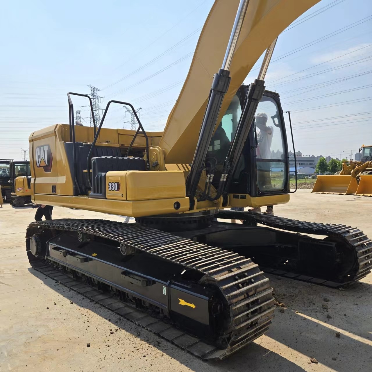 Hydraulic Secondhand Cat 330GC Crawler Digger Short Hours Used Caterpillar Excavator