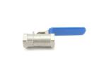 Anti Rust Full Bore Ball Valve , Parker Ball Valve 1pc Body Shock Absorption