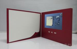 Wholesale Paper Card Type Promotional Video Brochure 1024x600 Pixel With Hi Fi Speaker from china suppliers