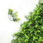Customized Color Size Artificial Green Wall For Holiday Wedding Decorative
