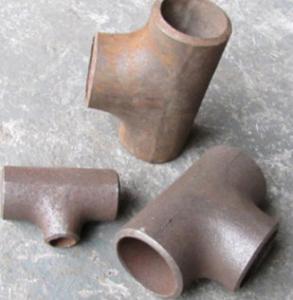 Wholesale Seam Remove Reducing Carbon Steel Flanged Tee Asme B16.9 Sch160 from china suppliers