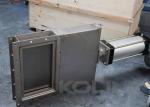 Fabricated Body Square Guillotine Valve Knife Gate Valve Carbon Steel Stainless