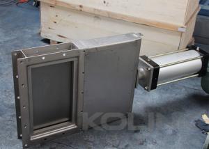 Wholesale Fabricated Body Square Guillotine Valve Knife Gate Valve Carbon Steel Stainless Steel from china suppliers