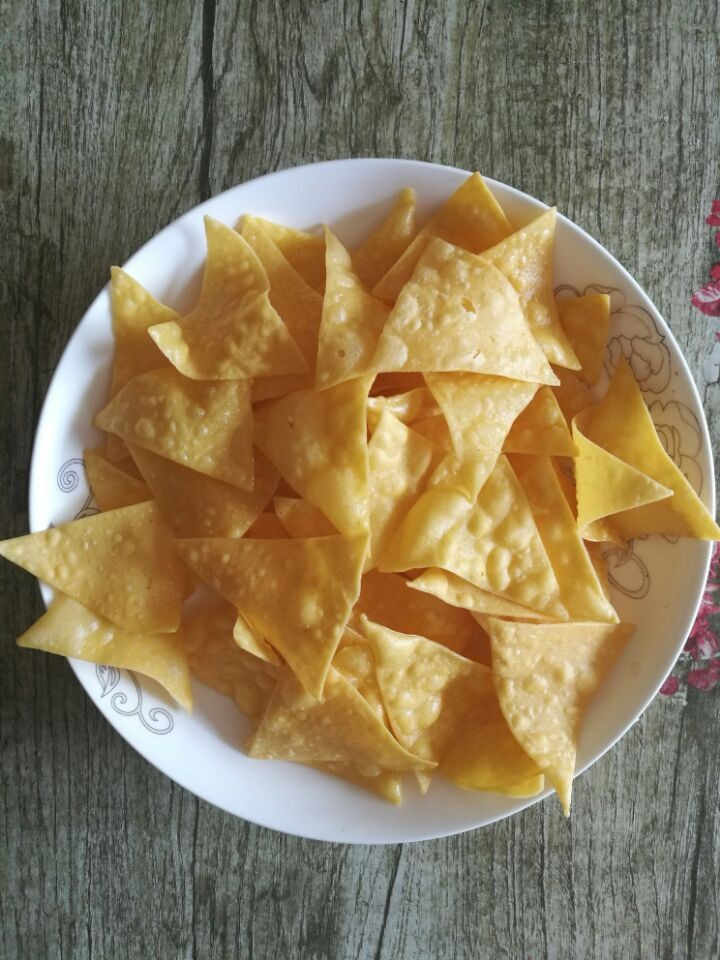 Automatic Doritos Linear Tortilla Chips Making Machine Big Capacity