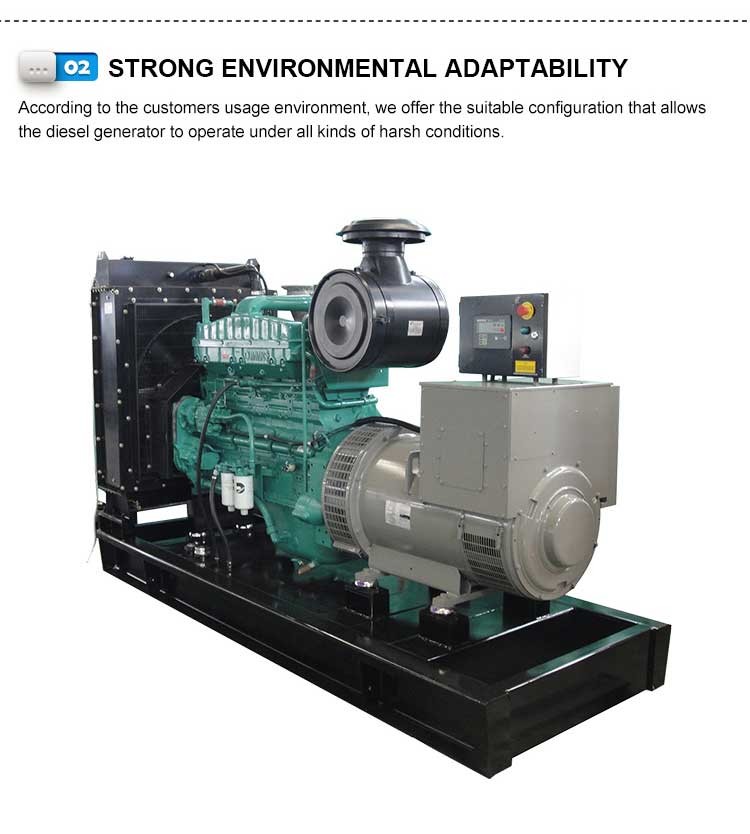 50HZ 60HZ Open Type Generator 30kva 40kva 50kva With ATS Auto Start
