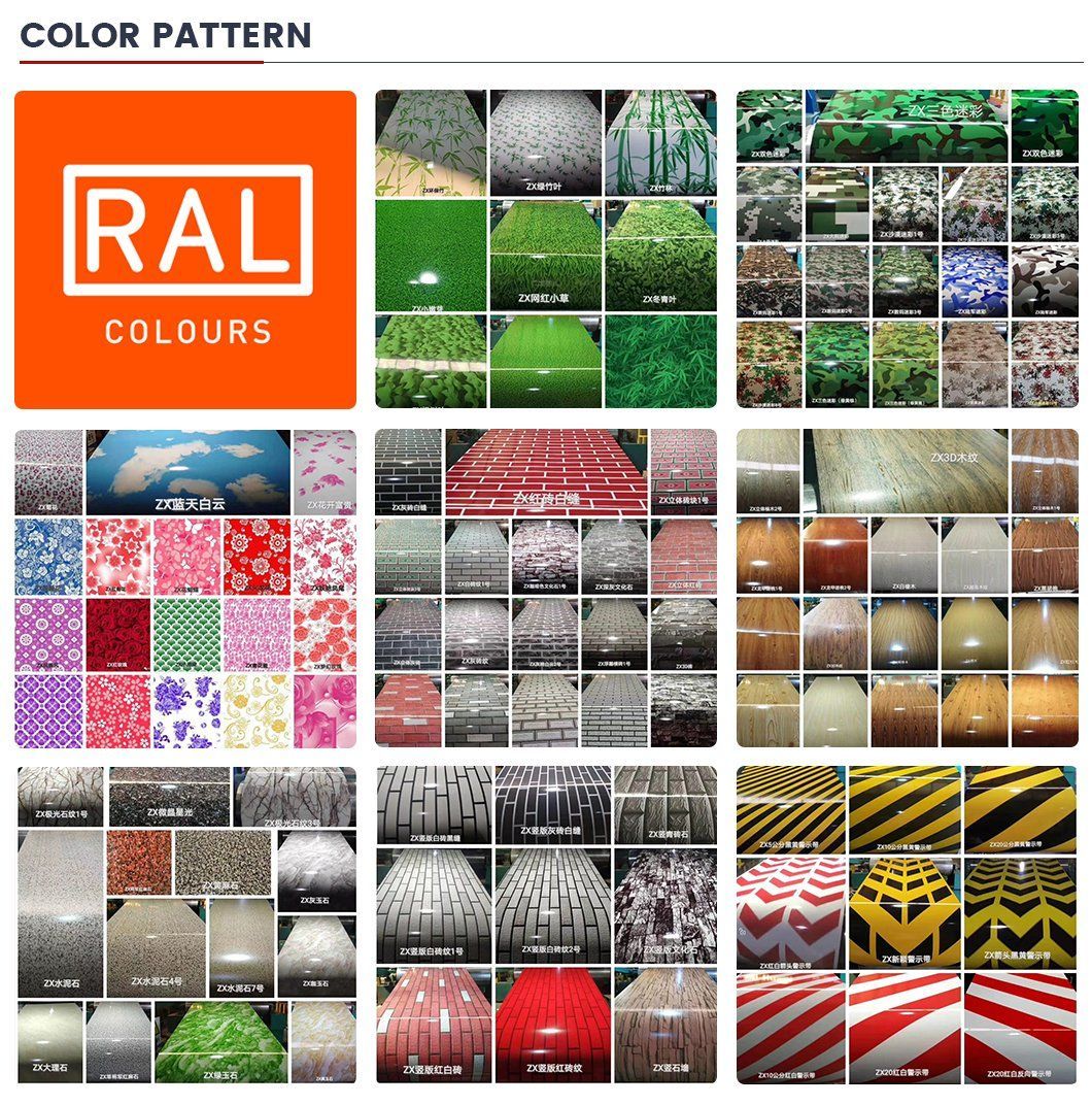 Manufacturers Direct Sales SGCC/CGCC/Dx51d+Z PPGI/PPGL Color Coated/Prepainted Galvanized Steel Coils