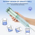 5 Modes Teeth Clean Mini Cordless Water Flosser Oral Teeth 300ml Detachable Tank