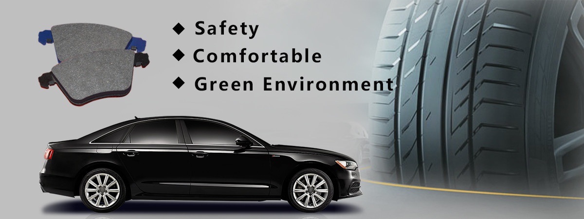 SUV Auto Brake Pads High Performance Ceramic Friction Material