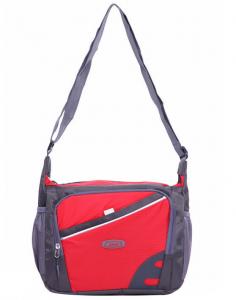 China duffel bag-nylon sports bag-Hiking Camping Traveling Sports Leisure Nylon Shoulder Red Bag on sale