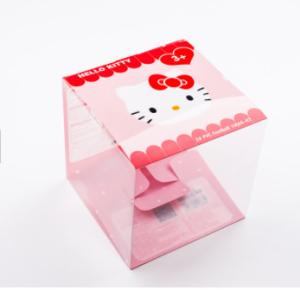 Wholesale OEM Clear Durable Printed PVC Box , Printing Cartoon PVC Packaging Box from china suppliers