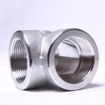 3000LB 4inch Sockets Butt Weld Reducing Tee / 40mm solvent weld tee