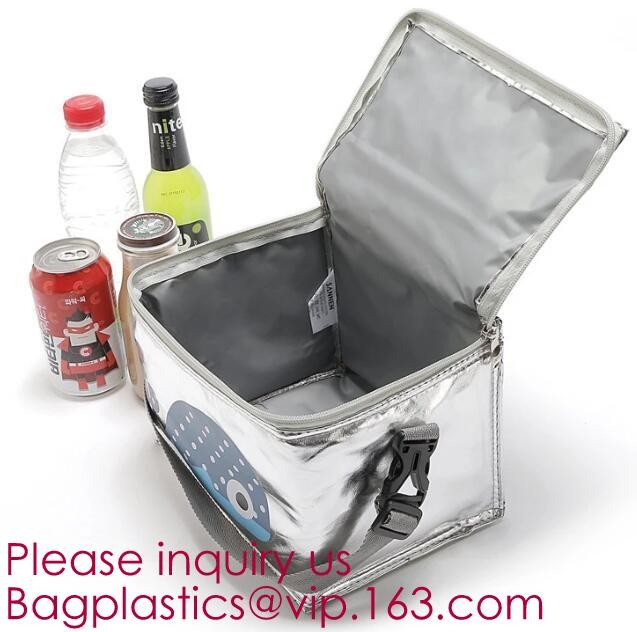 Promotional Custom Printed Disposable Non Woven Tote Lunch Thermal Insulated Food Deliver Cooler Bag, BAGEASE, BAGPLASTI