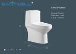 Bathroom Single Piece Toilet 670*370*720mm Size with SASO certificate