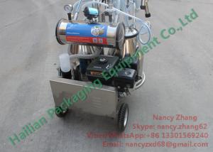 Wholesale CE Certificate Portable Milking Machine for Cow Dairy Farm Milking from china suppliers