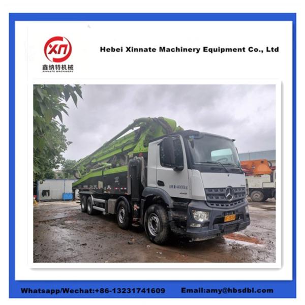 Sany 56m Used Concrete Pump Truck Secondhand Concrete Mobile Pump