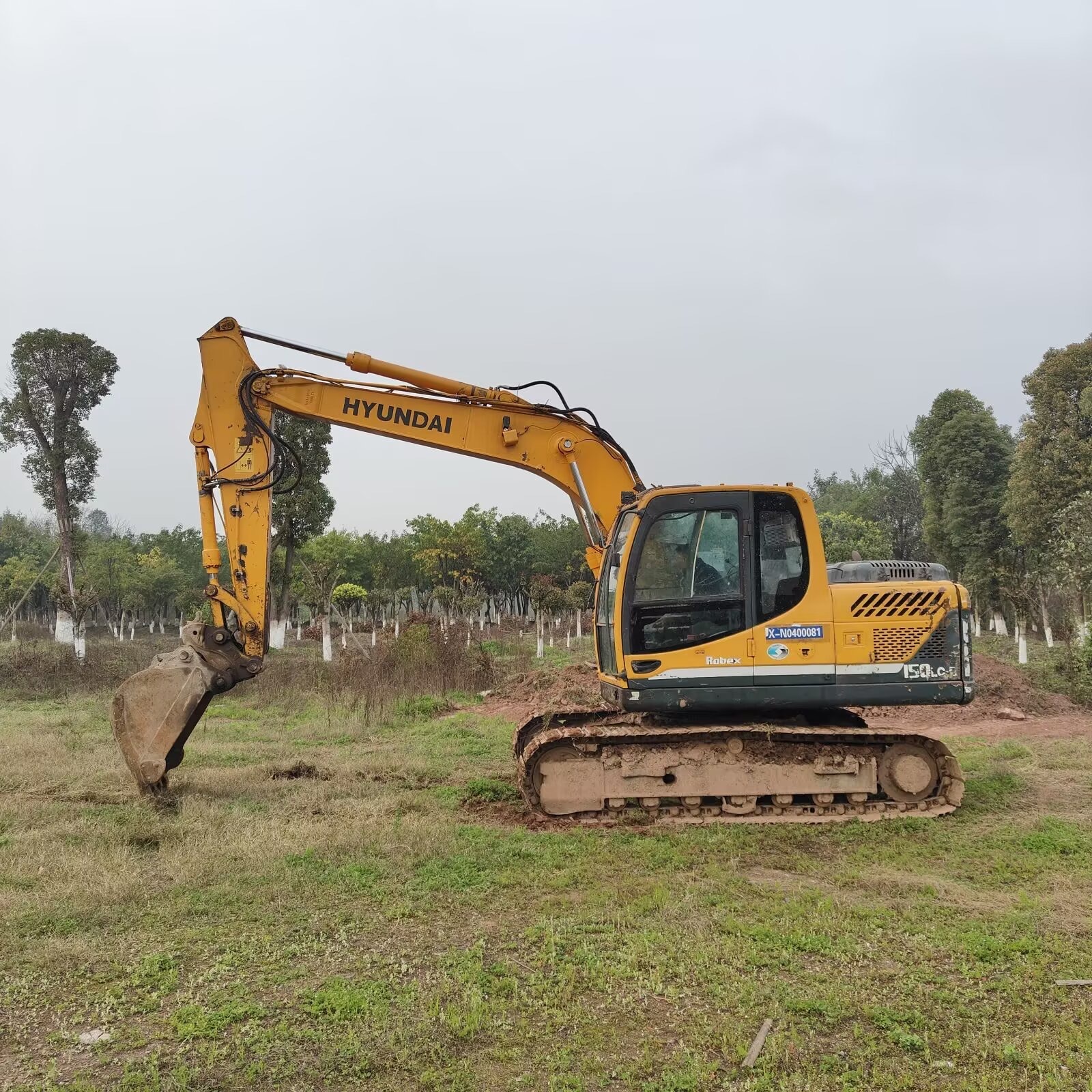 2014 Hyundai R150LC-7 Hydraulic Crawler Excavator 14 Ton Class