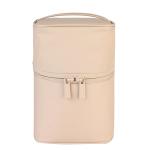 Professional Custom Pure Color Black Ladies Toiletry Bag Case Waterproof