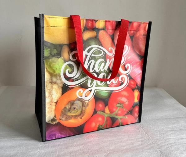 Eco Friendly Recycle Reusable Non-Woven Bag Pp Laminated Non Woven Grocery Bag