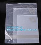 Apparel Garment Clothing package PE slider zip bag, zipper k packaging bags with