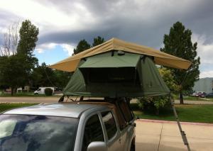 Wholesale Aluminum Pole 4 Man Roof Top Tent , Kukenam Truck Mounted Tent Anti UV from china suppliers