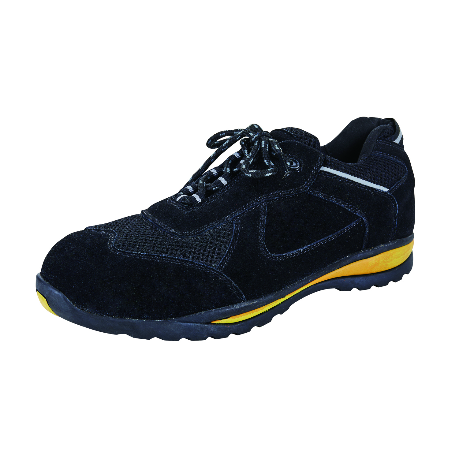 Mesh Lined Unisex Sports Shoes with Steel Toe and Anti-Slip Anti-Puncture Protection
