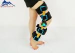 Medical SBR Material Adjustable Black Orthopedic Retainer Knee Braces Products