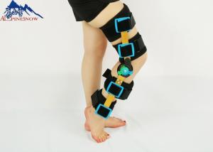 Wholesale Medical SBR Material Adjustable Black Orthopedic Retainer Knee Braces Products Hinged from china suppliers