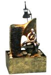 Modern 10" Drama Table Top Water Fountain Desktop Water Fountain With Mini